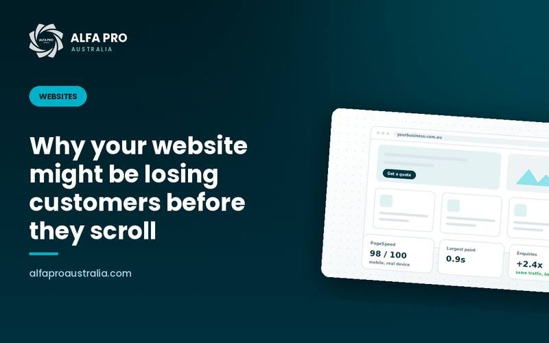 Why your website might be losing customers before they scroll